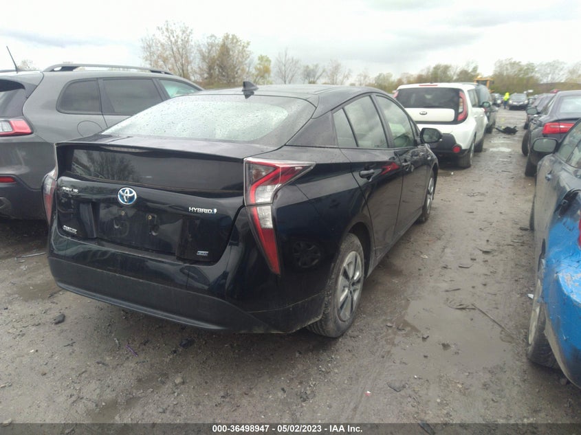 VIN JTDKARFUXJ3553338 2018 TOYOTA PRIUS TWO/TWO ECO/THREE