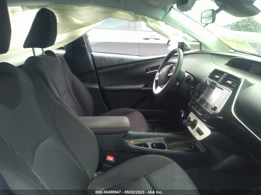 VIN JTDKARFUXJ3553338 2018 TOYOTA PRIUS TWO/TWO ECO/THREE
