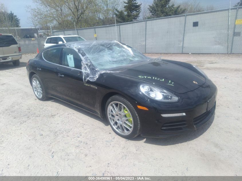 2014 PORSCHE PANAMERA S E-HYBRID - WP0AD2A74EL044380