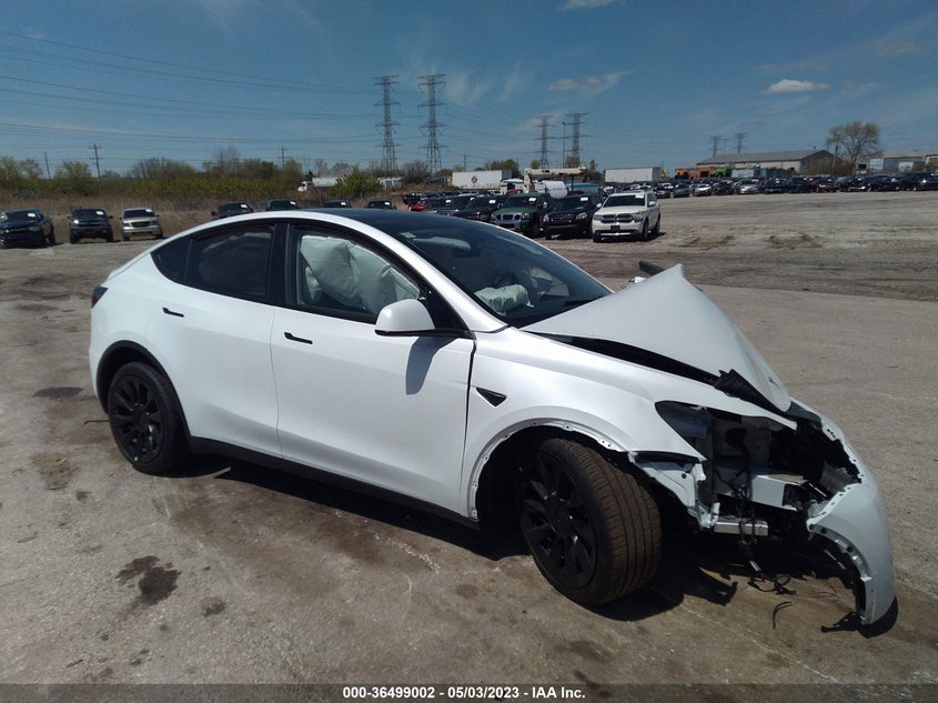 VIN 7SAYGDEE3PF692022 2023 TESLA MODEL Y LONG RANGE