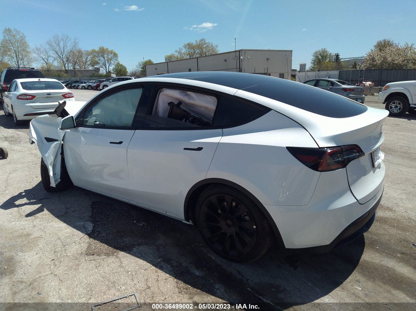 VIN 7SAYGDEE3PF692022 2023 TESLA MODEL Y LONG RANGE