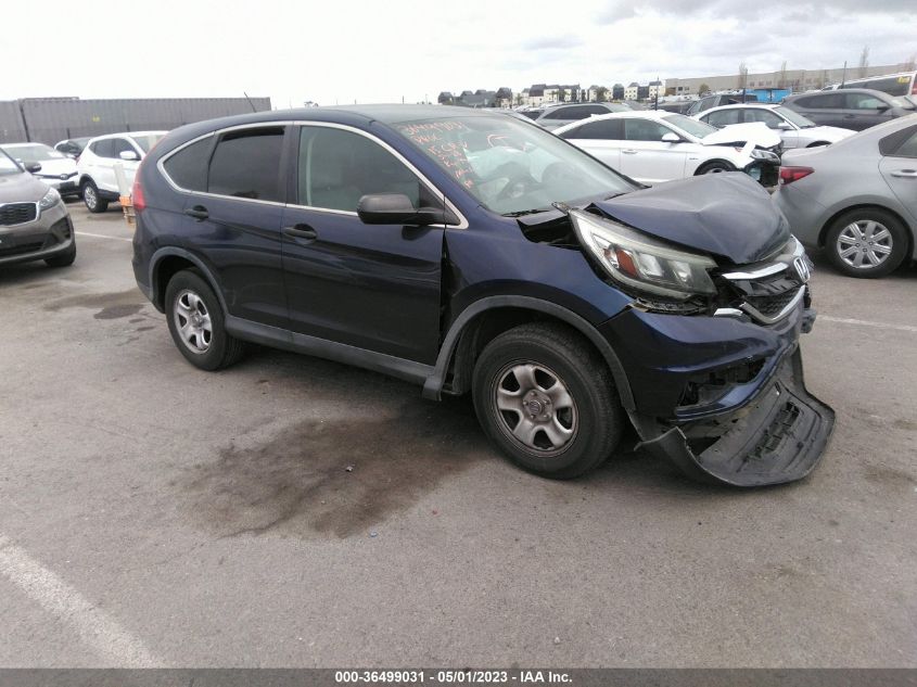 2015 HONDA CR-V LX - 3CZRM3H39FG716874