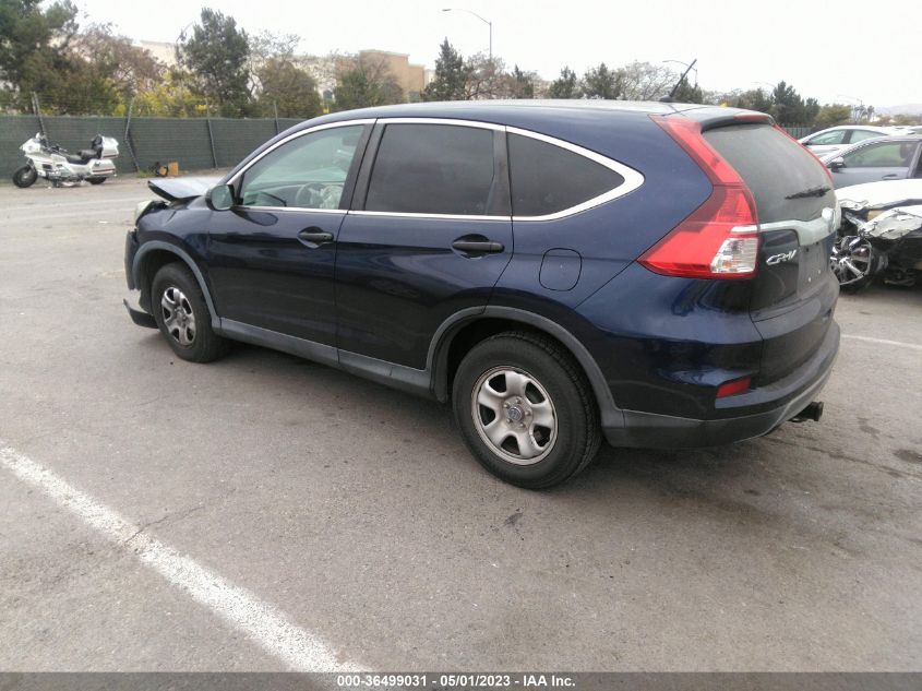 2015 HONDA CR-V LX - 3CZRM3H39FG716874