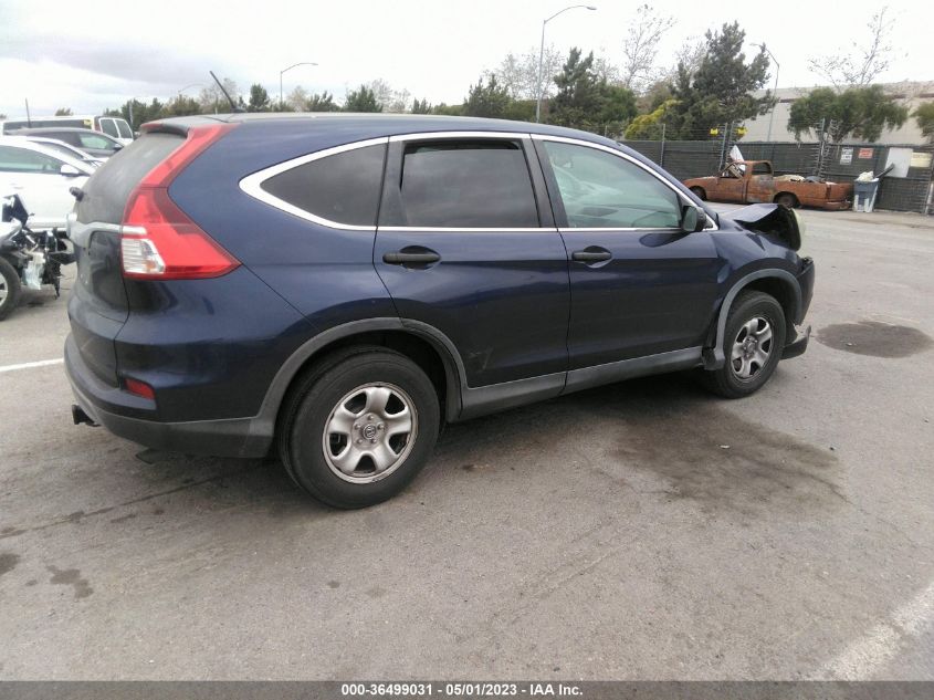 2015 HONDA CR-V LX - 3CZRM3H39FG716874