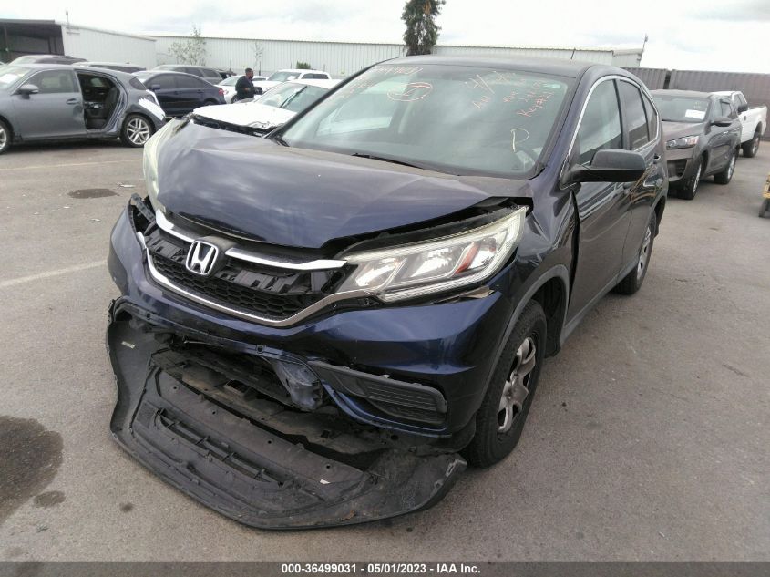 2015 HONDA CR-V LX - 3CZRM3H39FG716874