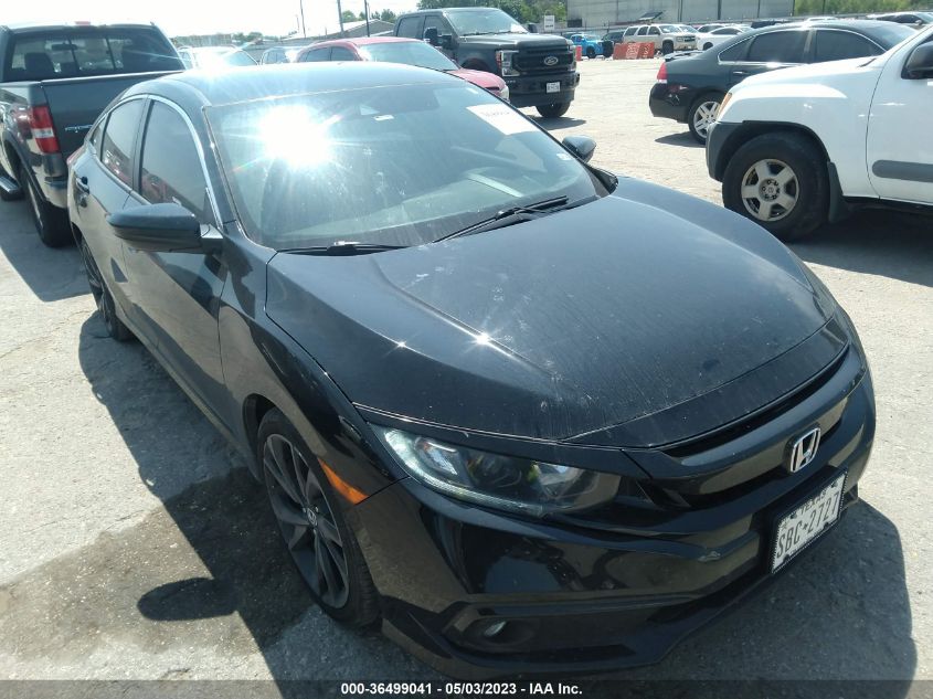 2019 HONDA CIVIC SEDAN SPORT - 19XFC2F86KE051328