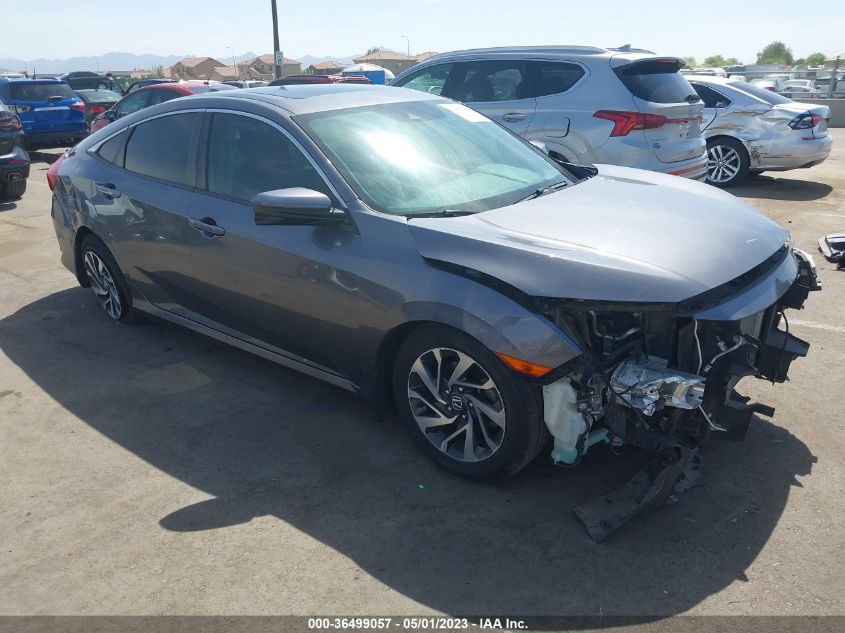 2017 HONDA CIVIC SEDAN EX - 19XFC2F82HE005729
