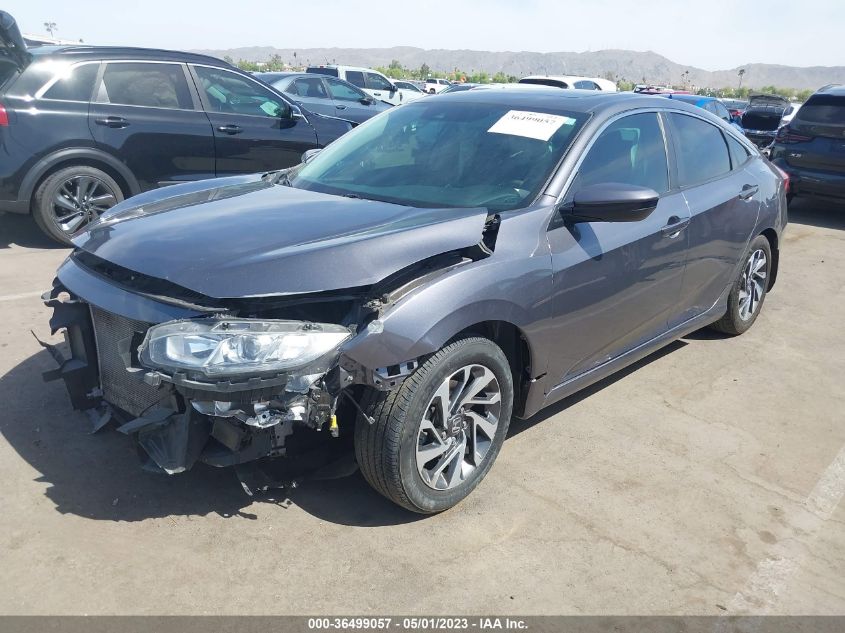 2017 HONDA CIVIC SEDAN EX - 19XFC2F82HE005729