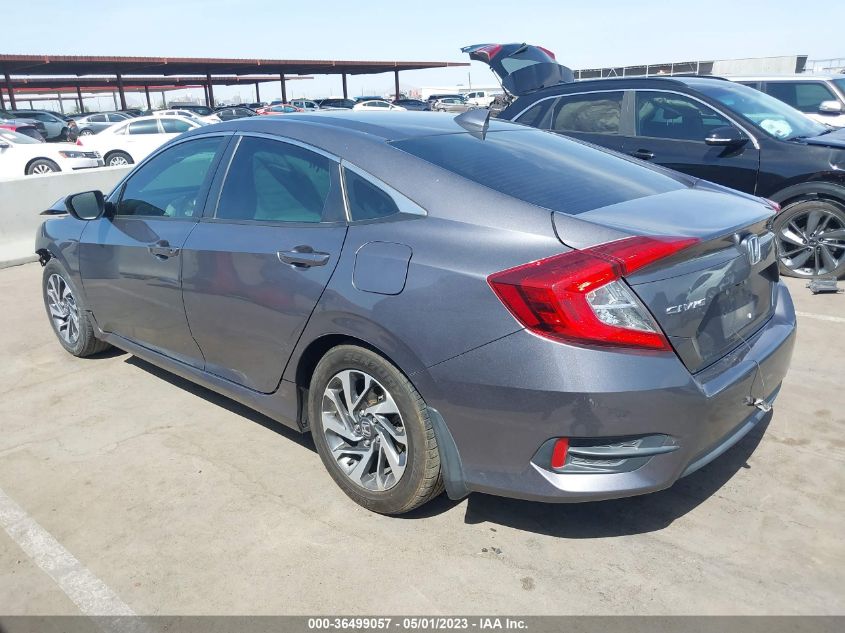 2017 HONDA CIVIC SEDAN EX - 19XFC2F82HE005729
