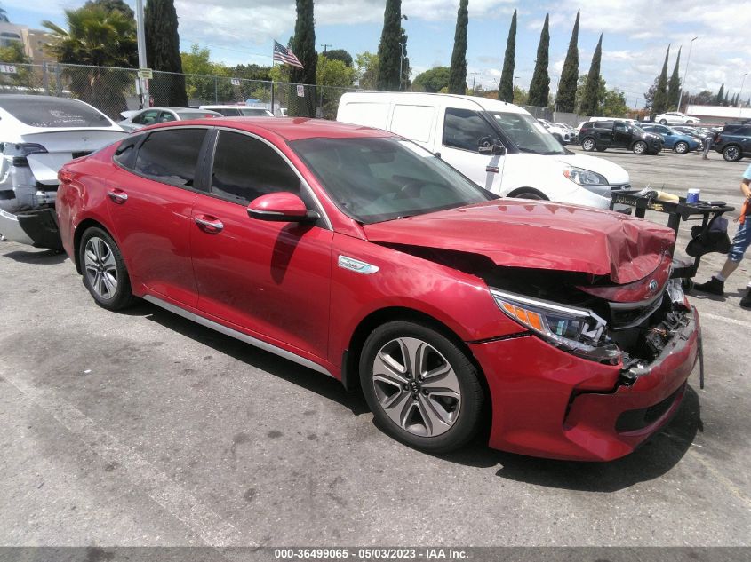 2017 KIA OPTIMA HYBRID EX - KNAGU4LE1H5011098