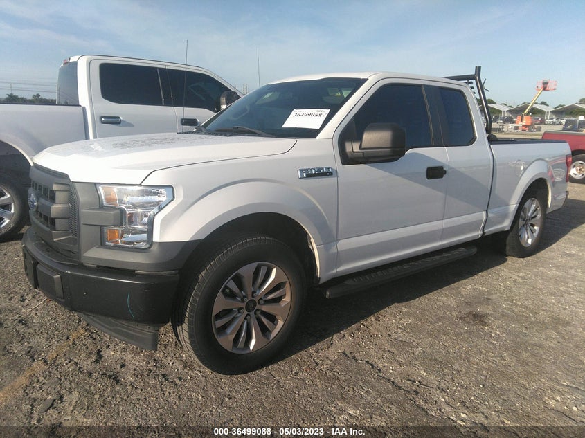 VIN 1FTEX1C84HFB62392 2017 FORD F-150 XL/XLT