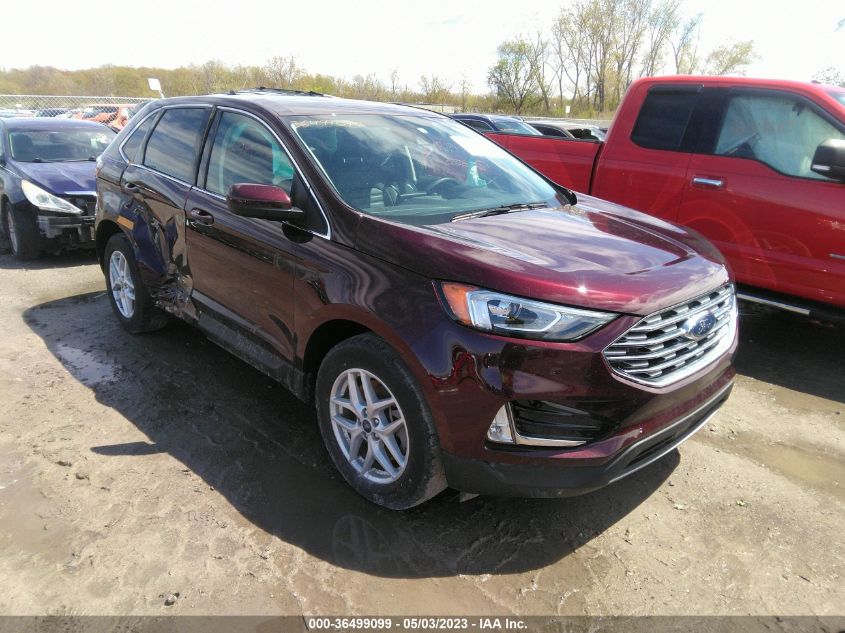 2FMPK4J99MBA08529 FORD EDGE SEL/ST-LINE 2021