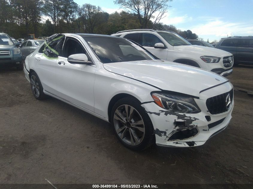 2016 MERCEDES-BENZ C-CLASS C 300 - 55SWF4KB6GU169951