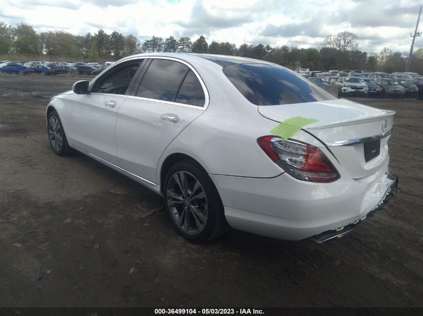 2016 MERCEDES-BENZ C-CLASS C 300 - 55SWF4KB6GU169951