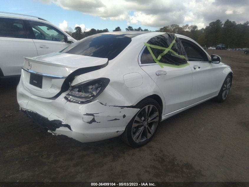 2016 MERCEDES-BENZ C-CLASS C 300 - 55SWF4KB6GU169951