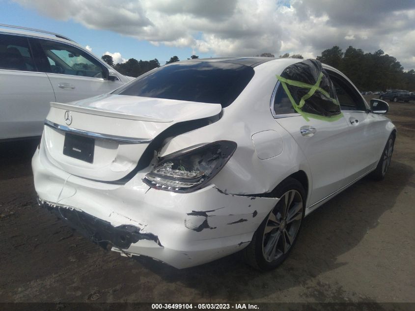 2016 MERCEDES-BENZ C-CLASS C 300 - 55SWF4KB6GU169951