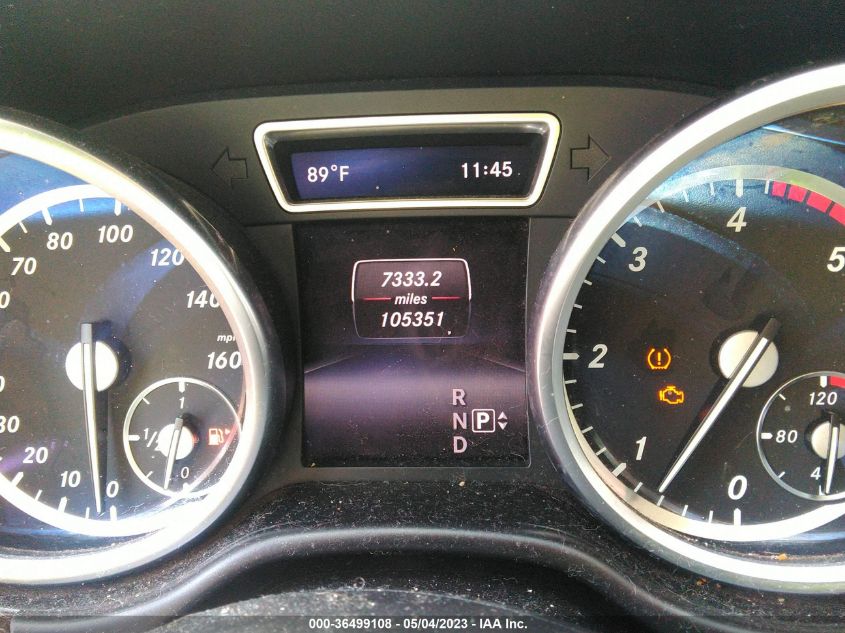 2014 MERCEDES-BENZ M-CLASS ML 350 BLUETEC - 4JGDA2EB7EA355135