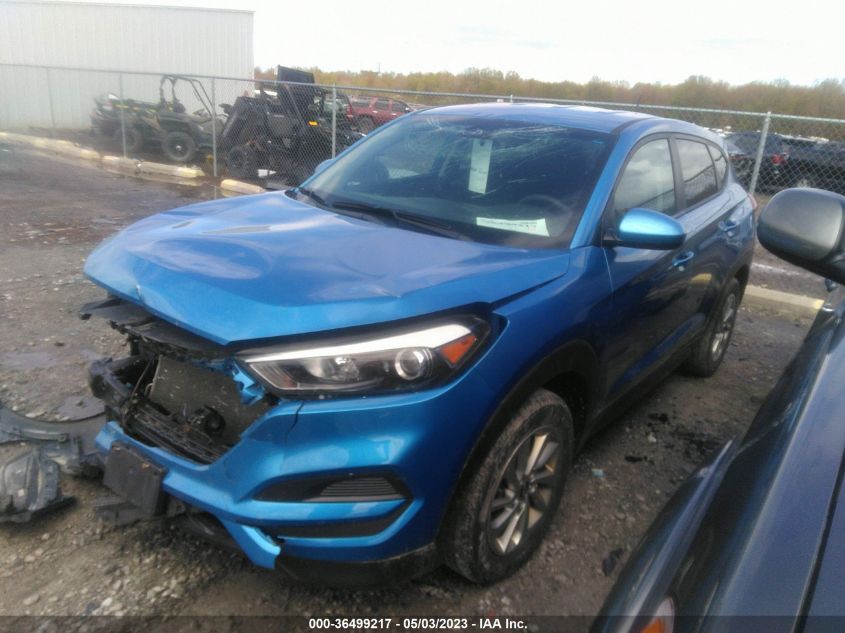 2017 HYUNDAI TUCSON SE - KM8J23A46HU391009