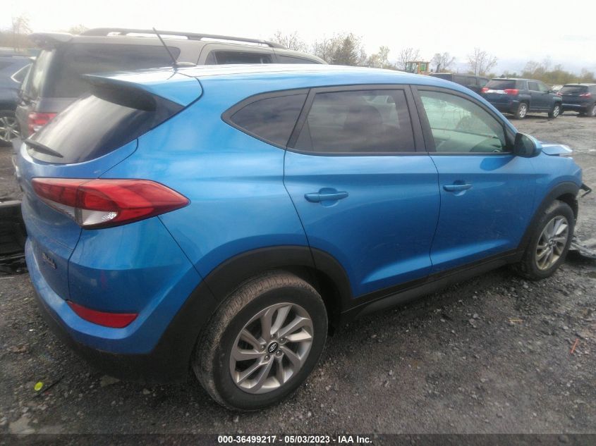 2017 HYUNDAI TUCSON SE - KM8J23A46HU391009