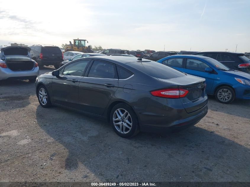 2016 FORD FUSION SE - 3FA6P0H72GR113875