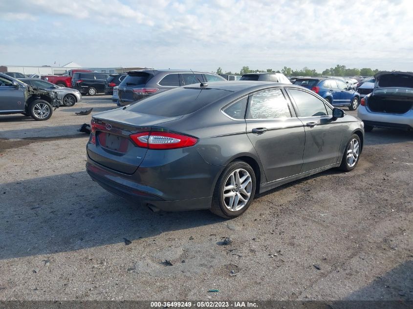 2016 FORD FUSION SE - 3FA6P0H72GR113875