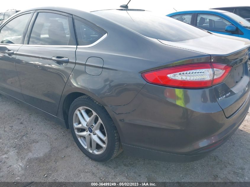 2016 FORD FUSION SE - 3FA6P0H72GR113875