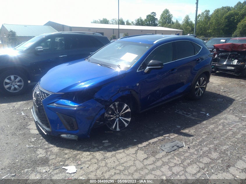 VIN JTJBARBZ7K2187649 2019 LEXUS NX NX 300