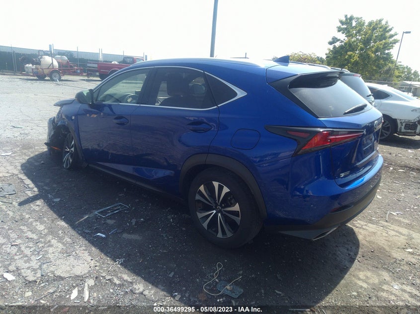 VIN JTJBARBZ7K2187649 2019 LEXUS NX NX 300
