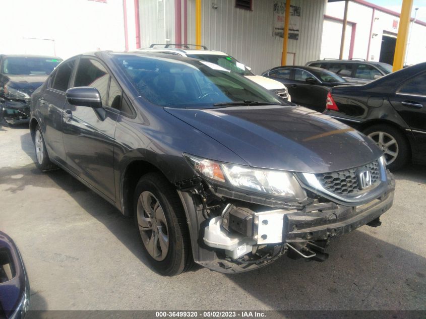 2015 HONDA CIVIC SEDAN LX - 19XFB2F51FE207077