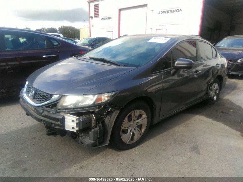 2015 HONDA CIVIC SEDAN LX - 19XFB2F51FE207077