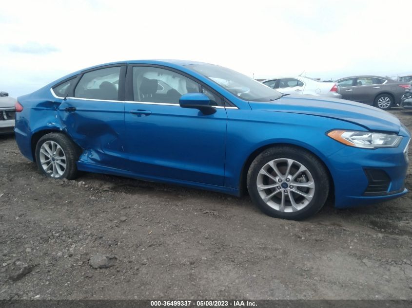 2020 FORD FUSION SE - 3FA6P0HD6LR186716