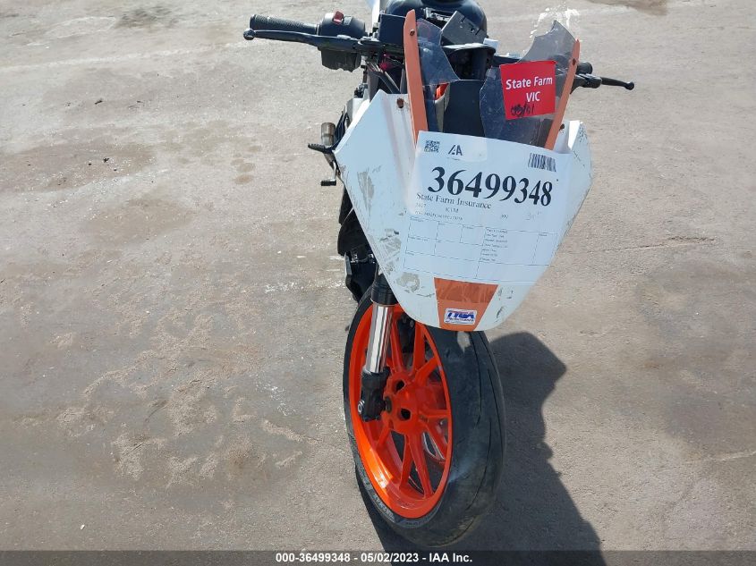 2017 KTM 390 DUKE - MD2JYJ401HC270758