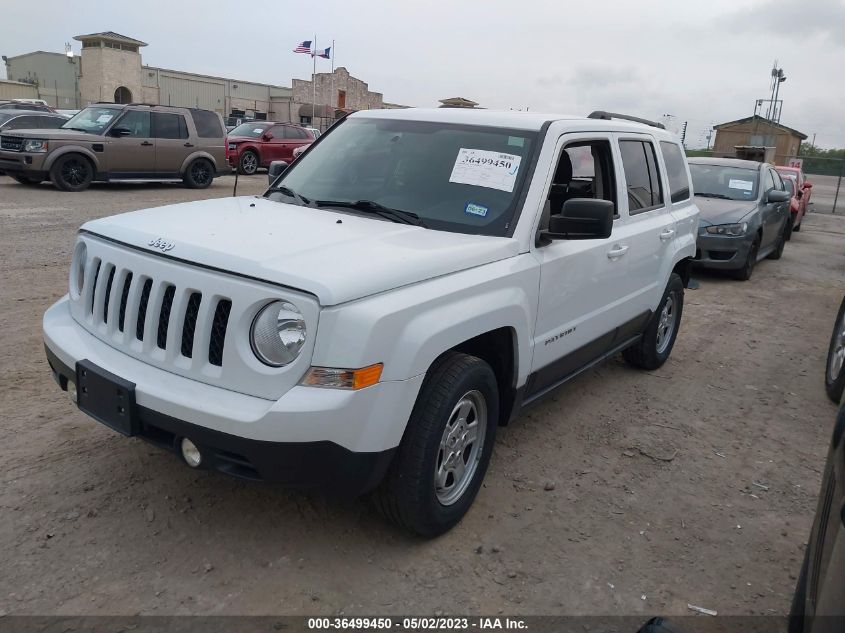 2015 JEEP PATRIOT SPORT - 1C4NJPBA9FD235502