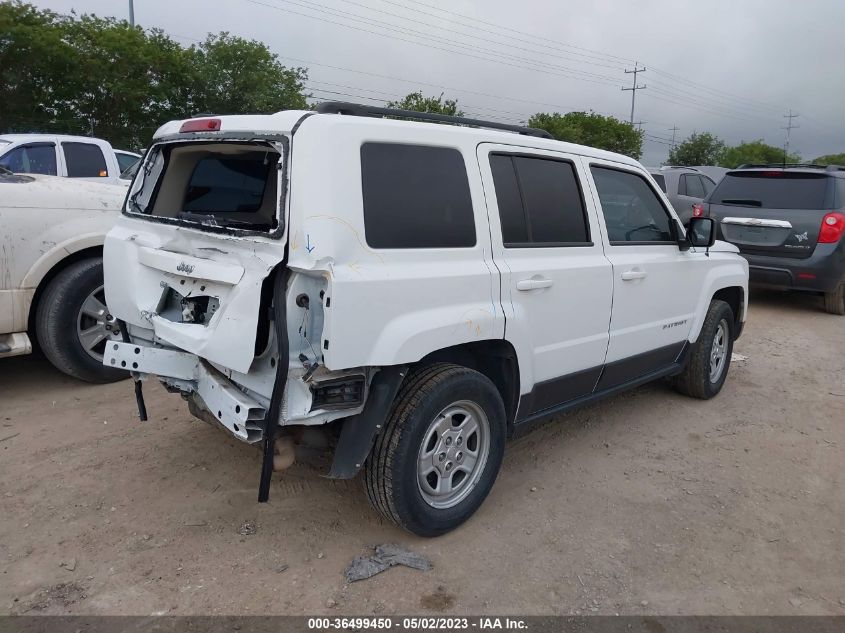 2015 JEEP PATRIOT SPORT - 1C4NJPBA9FD235502