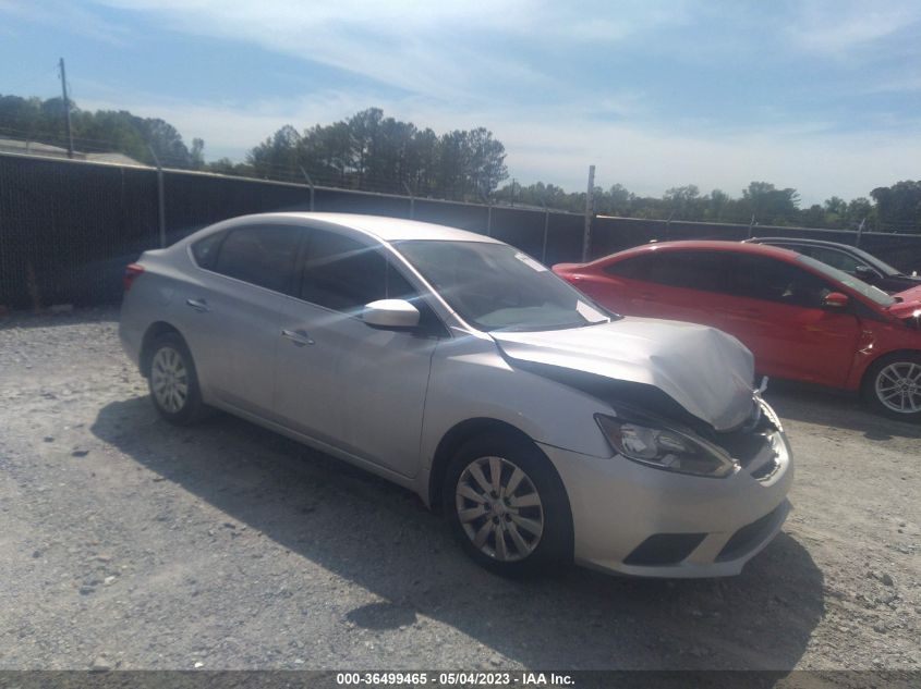 2017 NISSAN SENTRA S - 3N1AB7APXHY316075