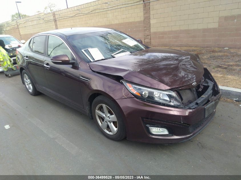 2014 KIA OPTIMA LX - 5XXGM4A71EG285240