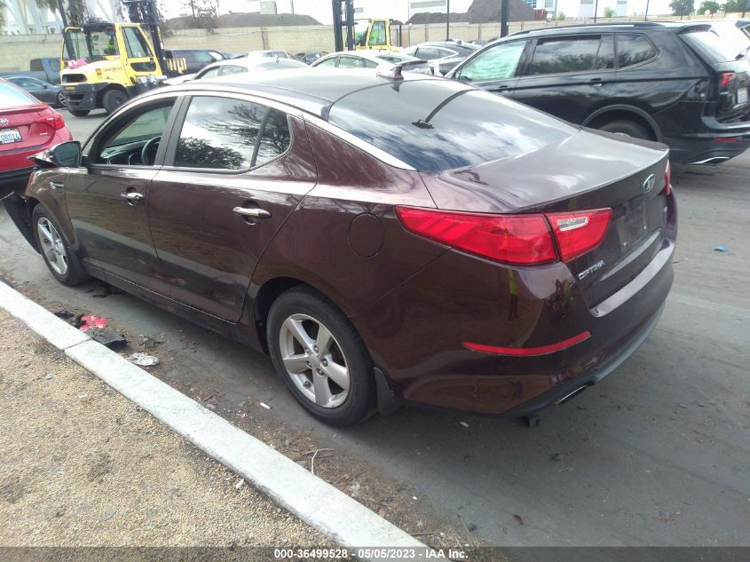 2014 KIA OPTIMA LX - 5XXGM4A71EG285240