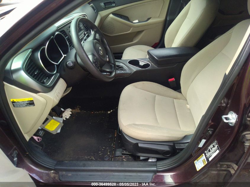 2014 KIA OPTIMA LX - 5XXGM4A71EG285240