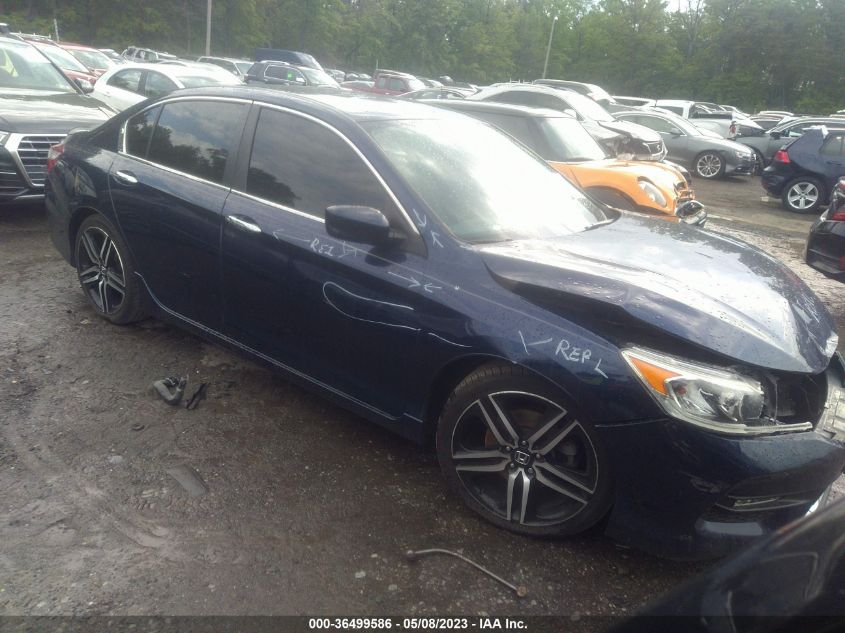 2016 HONDA ACCORD SEDAN SPORT - 1HGCR2F56GA083294