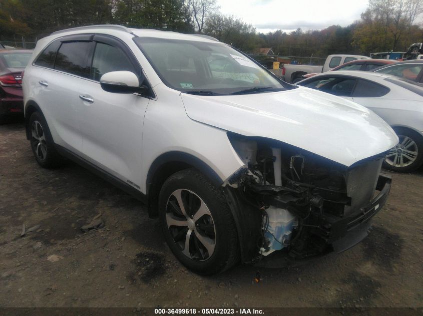 2018 KIA SORENTO EX V6 - 5XYPHDA58JG400456