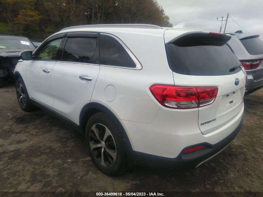 2018 KIA SORENTO EX V6 - 5XYPHDA58JG400456