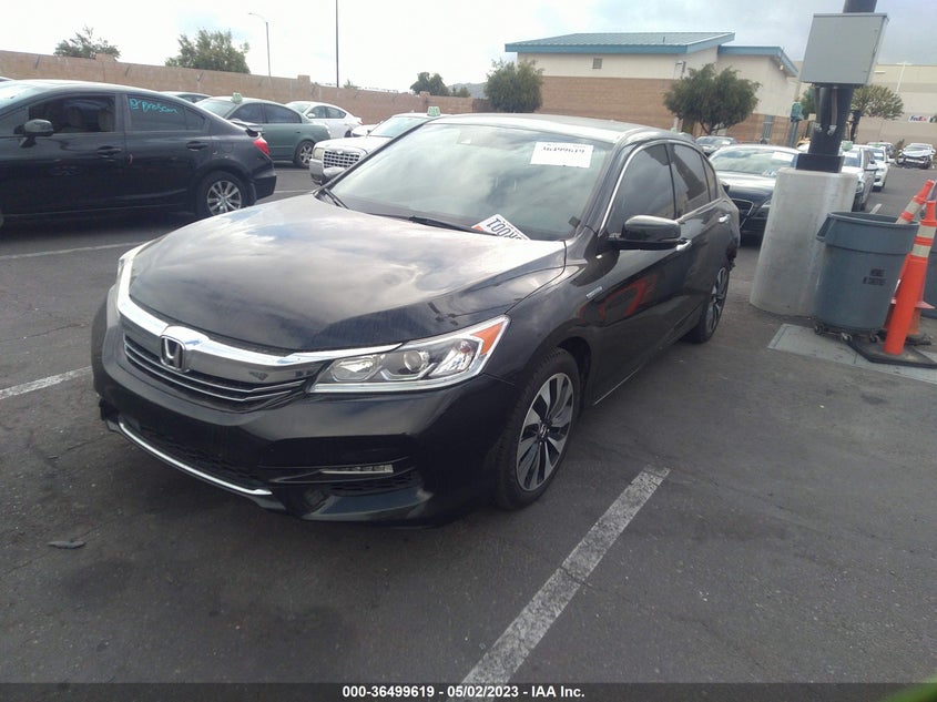 VIN JHMCR6F52HC024222 2017 HONDA ACCORD HYBRID EX-L