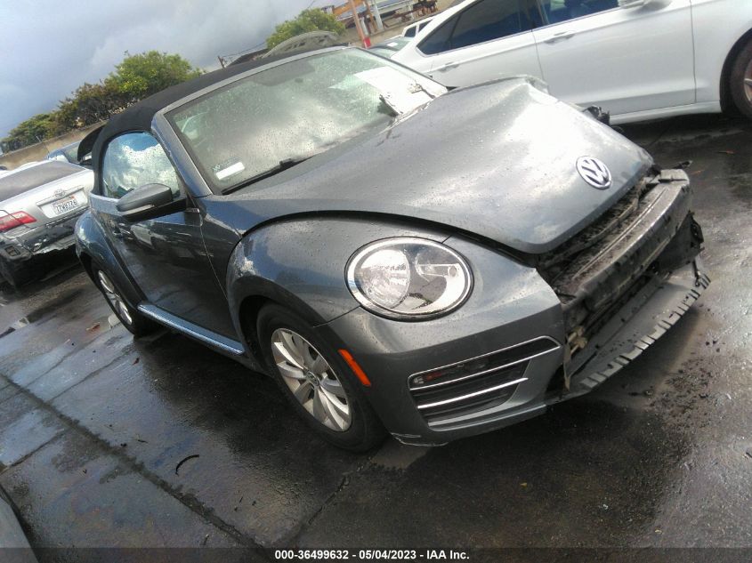 3VW5DAAT7JM515601 VOLKSWAGEN BEETLE CONVERTIBLE S/COAST/SE 2018