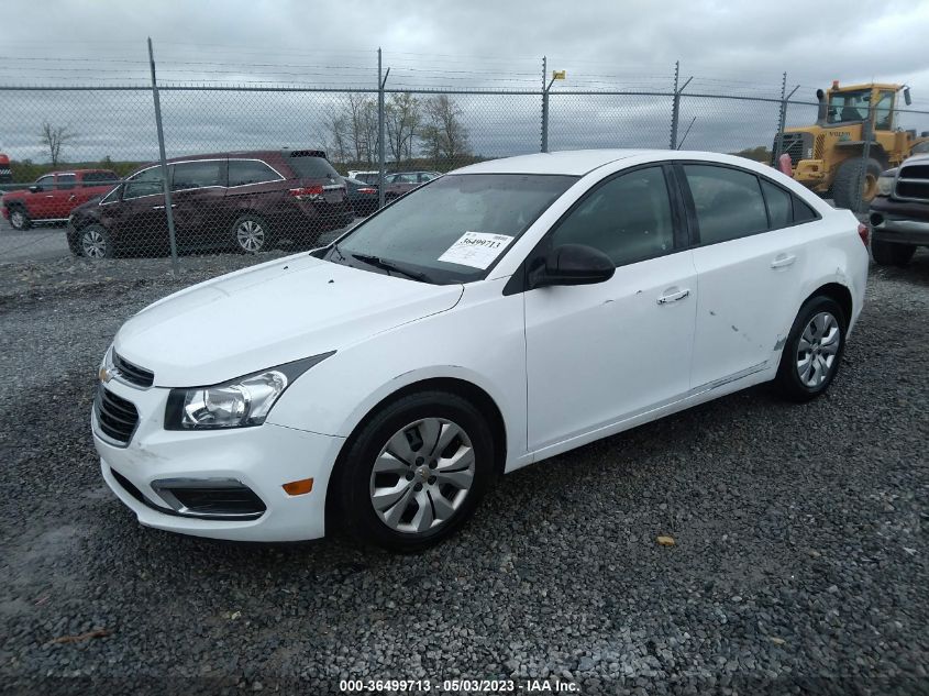 2015 CHEVROLET CRUZE LS - 1G1PA5SH3F7132738