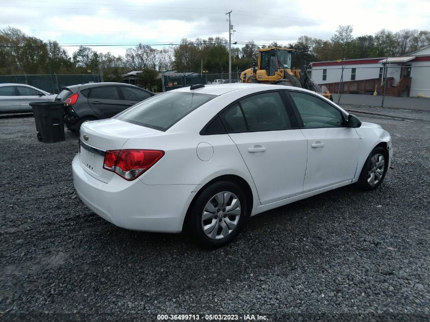 2015 CHEVROLET CRUZE LS - 1G1PA5SH3F7132738