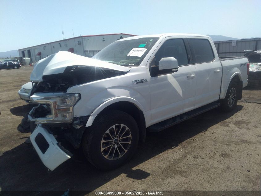 2019 FORD F-150 LARIAT - 1FTEW1EP8KFB66962
