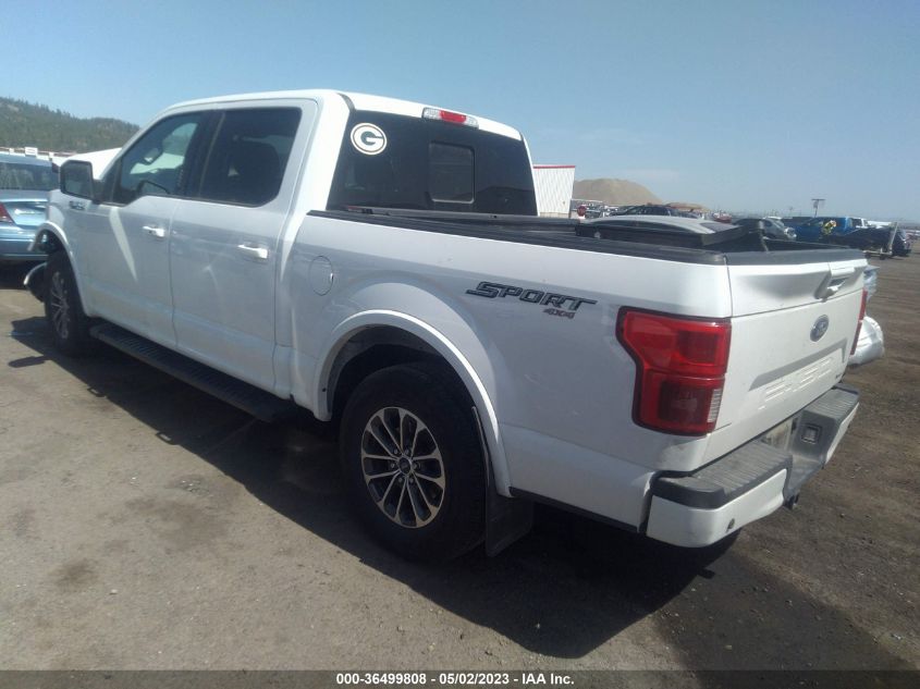2019 FORD F-150 LARIAT - 1FTEW1EP8KFB66962