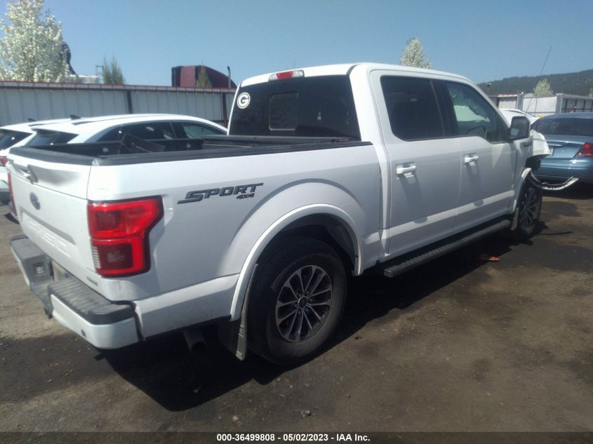 2019 FORD F-150 LARIAT - 1FTEW1EP8KFB66962