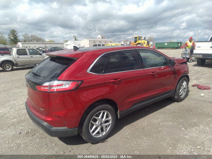 VIN 2FMPK4J94NBA01585 2022 FORD EDGE SEL/ST-LINE
