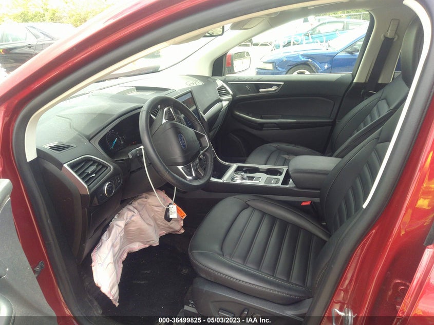 VIN 2FMPK4J94NBA01585 2022 FORD EDGE SEL/ST-LINE